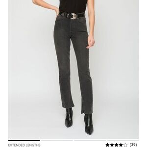 Dynamite Rosie Ultra High Waist Jeans with Slit